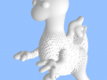 3D intuitive modelling : Toon Dragon