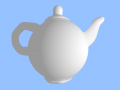 3D intuitive modelling : Teapot